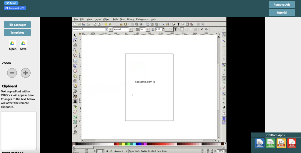Inkscape Vector Graphics Editor 